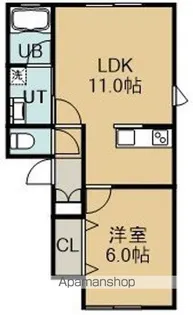 A.STORM(エーストーム)【2階】の間取り